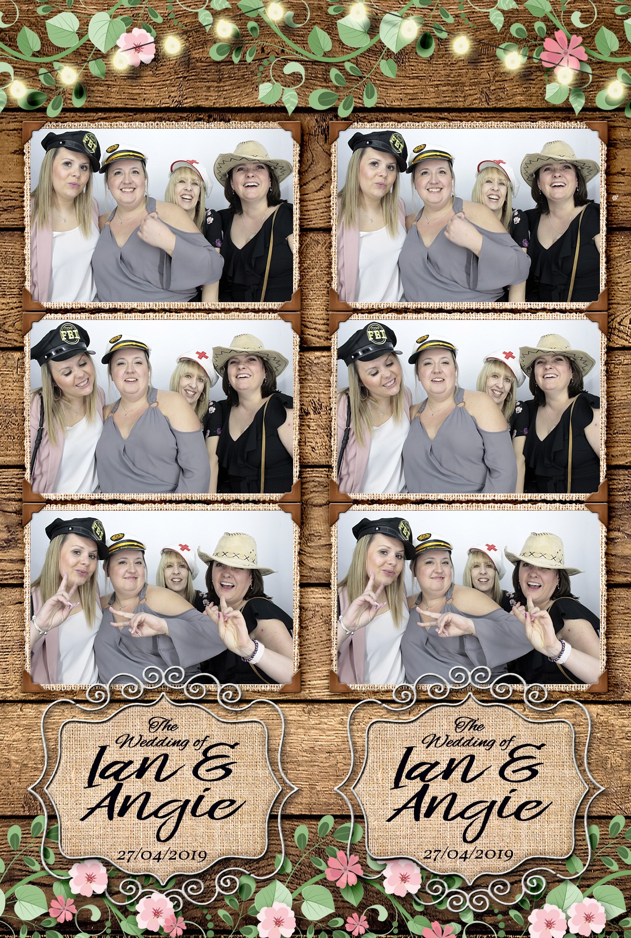 Ian & Angie’s wedding  | View more photos from the event at gallery.myphotoboothexperience.co.uk/u/MyPhotoBoothExperienceLtd/Ian-Angie’s-wedding